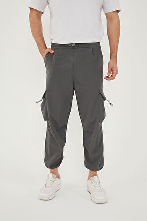 Camp550 Outdoor Tactical Kargo Cepli Ayarlanabilir Paçalı Oversize Erkek Jogger Yürüyüş Pantolonu