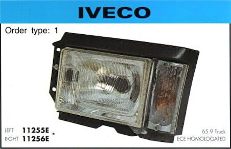 Far Komple Sinyallı Iveco Sol (4Ad)