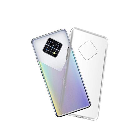 Gpack İnfinix Zero 8 Kılıf Süper SilikonNano Glass