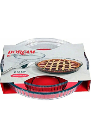 PAŞABAHÇE 159022 BORCAM 2'Lİ YUVARLAK TEPSİ