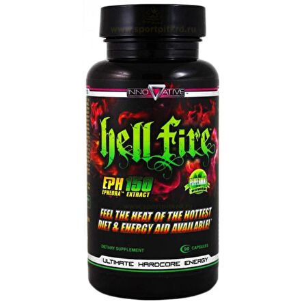 HELLFİRE LABS Yağ yakıcı Fat burner EPHEDRA 90 KAPSÜL