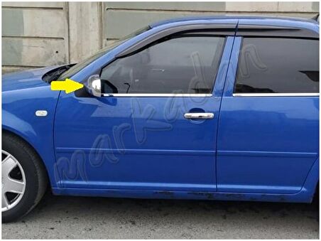 Markadan VW Bora Krom Ayna Kapağı 1998-2004 2 Parça Abs Krom