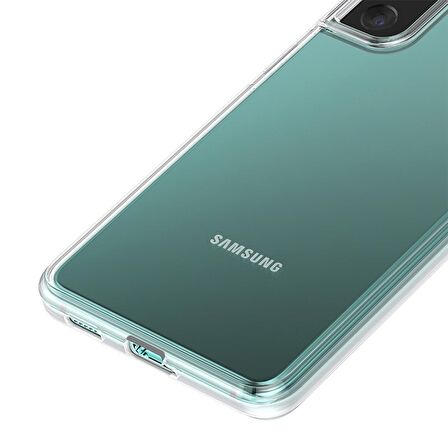 Gpack Samsung Galaxy S21 Plus 5G Kılıf Coss Şeffaf Sert Kapak
