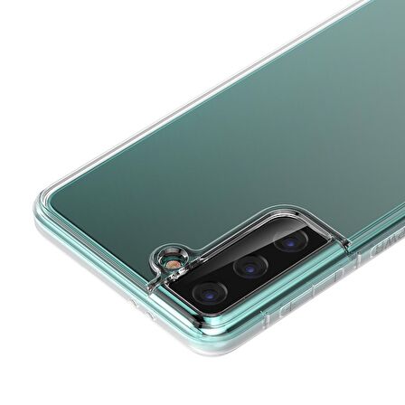 Gpack Samsung Galaxy S21 Plus 5G Kılıf Coss Şeffaf Sert Kapak