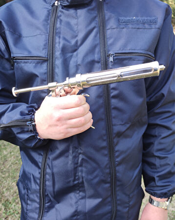 1.0 - 5.0 ml Otomatik Enjektör 50 ml (Alman Malı)