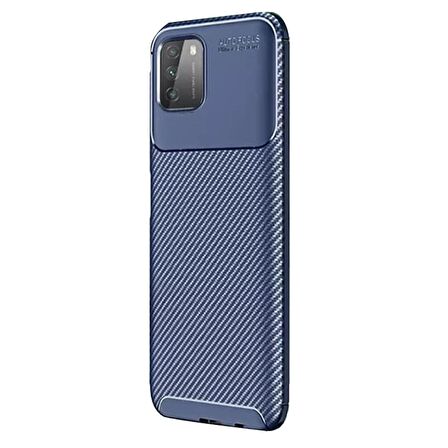 Gpack Xiaomi Poco M3 Kılıf Negro Karbon Dizayn Silikon