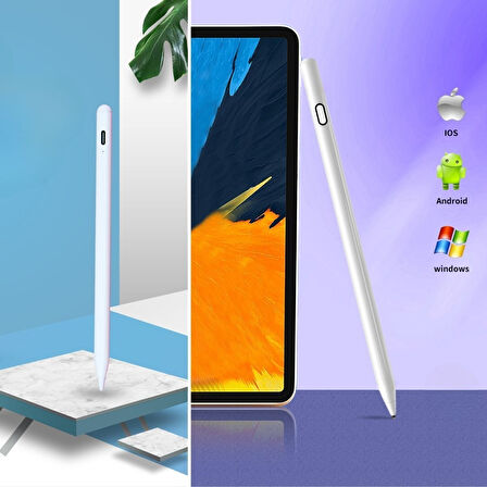caselka® Evrensel Tablet ve Dokunmatik Telefonlarla Uyumlu Hassas Çizim ve Tasarım Kalemi
