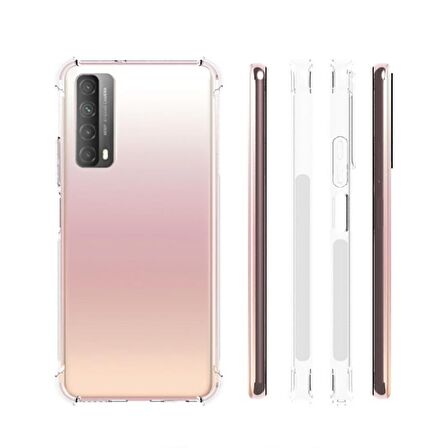 Gpack Huawei P Smart 2021 Kılıf AntiShock Ultra Koruma Sert Silikon