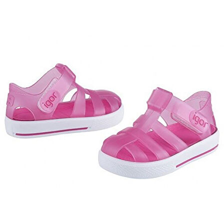 Star Çocuk Pembe Günlük Stil Sandalet S10171-SS23-046