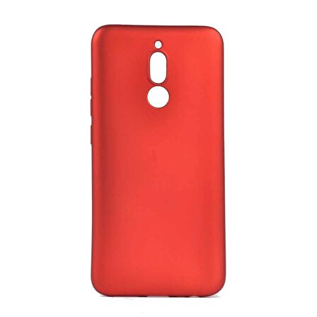 Smcase Xiaomi Redmi 8 Kılıf Lüks Silikon  Nano Ekran Koruyucu