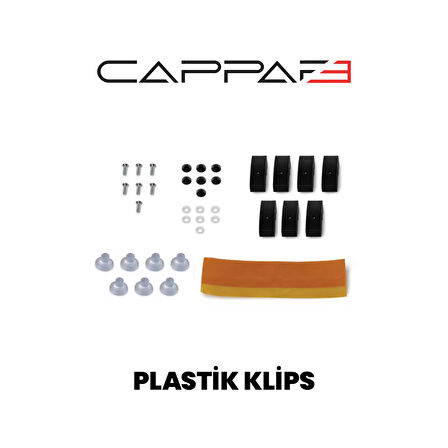 Kaput Rüzgarlığı Bağlantı Aparatı Klips 7'li