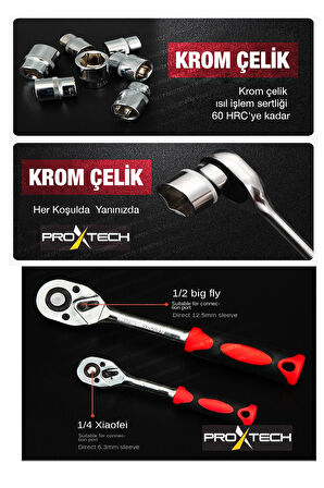 Profesyonel 112 Parça Çok Fonksiyonlu 1/2 Ve 1/4 Cırcırlı Lokma Anahtar Takımı Bits Uç Penseli Set