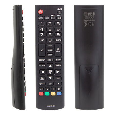 Ayt Weko LG Simplink Tuşlu Lcd-Led Tv Kumanda AKB73715603