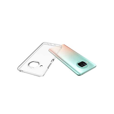 Gpack Xiaomi Redmi Note 9 Pro 5G Kılıf Süper Silikon Şeffaf Koruma