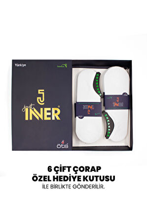 Just Inner Erkek Çorap 6'lı Sneaker (Bambu)