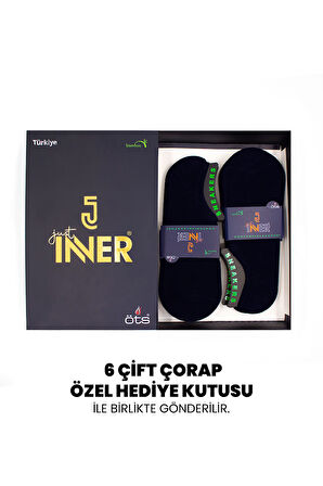 Just Inner Erkek Çorap 6'lı Sneaker (Bambu)
