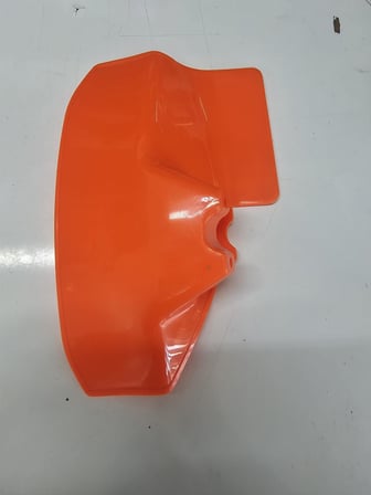 Basit Tırpan Sperliği Koruyucu Turuncu