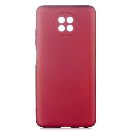 Gpack Xiaomi Redmi Note 9T Kılıf Premier Silikon Mat KorumaNano Glass