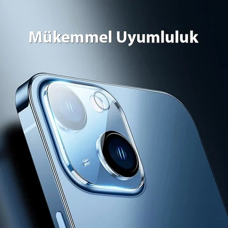 Ally iPhone 15-15 Plus Premium Kamera Lens Koruma Camı-(5775)