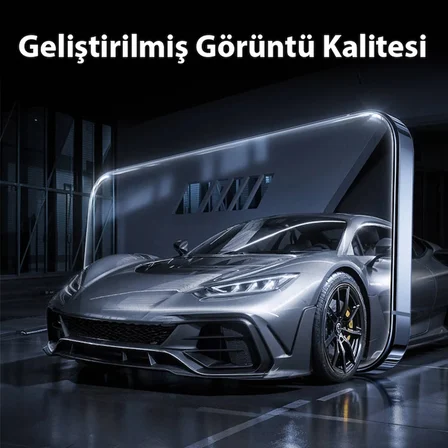 Baseus Crystalline iPhone 14 Pro için Parlama Önleyici Tempered Cam Ekran Koruyucu-(5775)
