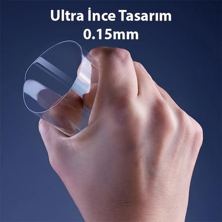 iPhone 13 Pro Max 6.7 Full Kaplama Hidrojel Film Full Ekran Koruyucu-(5775)