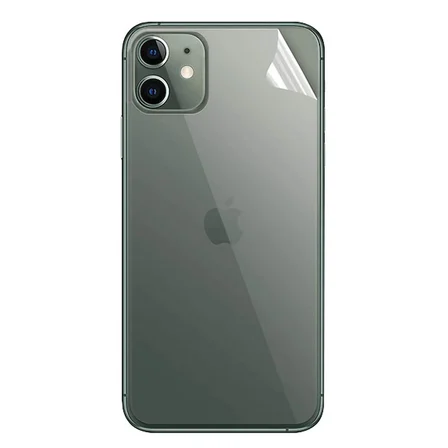 GOR İPhone 11 6.1 Çizilmez Arka Koruyucu Jelatin 5 Adet Set-(5775)