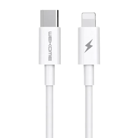 Wekome TYPE-C TO iPhone PD 20W Hızlı Şarj Kablosu 1.2M-(5775)