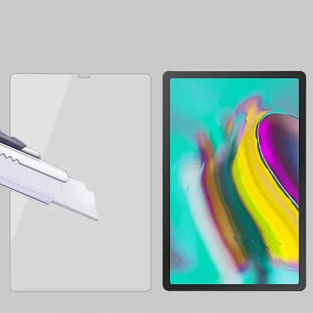 Ally Sm Galaxy Tab S6 10.5 T860 Kırılmaz Cam Ekran Koruyucu-(5775)