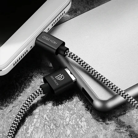 DUX DUCIS Usb Type C Kopmaz Yırtılmaz Usb kablo Hızlı Şarj 1 metre-(5775)