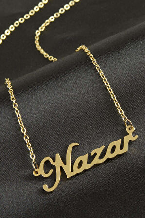 Nazar İsimli Kolye (Kişiye Özel)