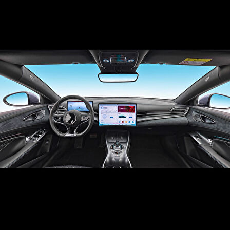 BYD SEAL AWD 2025 Model 10.25'' +15.6'' Multimedya Navigasyon Uyumlu 9H Nano Ekran Koruyucu 2Li Set