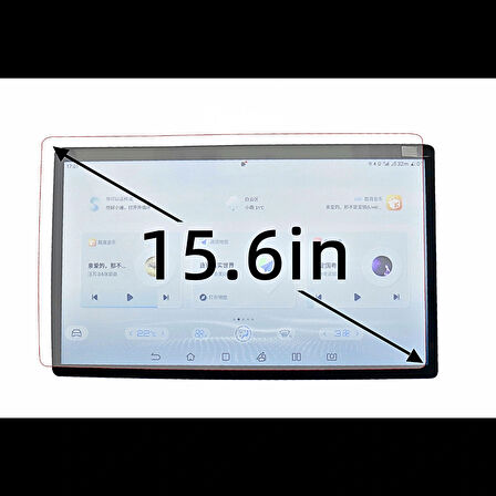 BYD SEAL AWD 2025 Model 10.25'' +15.6'' Multimedya Navigasyon Uyumlu 9H Nano Ekran Koruyucu 2Li Set