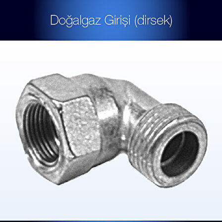 100 adet Doğalgaz Dirsek (ocak Fırın No:1) 3/8
