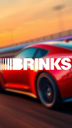 BRINKS 25X3 Jdm Yazı Araba-motosiklet Cam Etiket Sticker Beyaz Renk