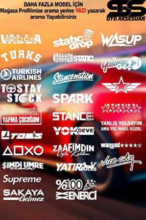 Garibanın Yüzü Gülürmü 20x8,5 Jdm Yazı Araba-motosiklet Cam Etiket Sticker Beyaz Renk