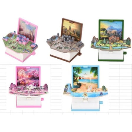 Ttt Kitap Şeklinde 3D Anahtarlık