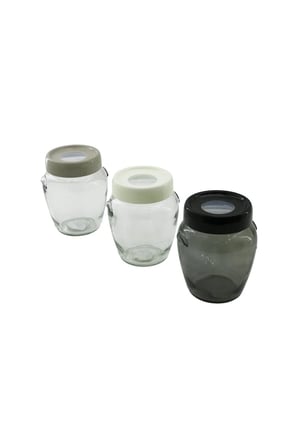 Cam Kavanoz - 580 ml - Şeffaf
