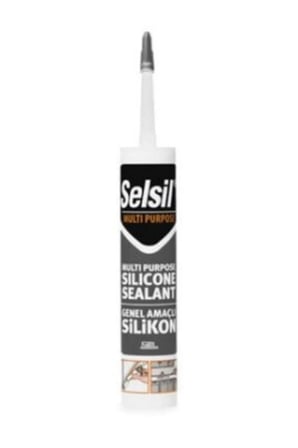 Siyah Universal Silikon - 280 gr - Dolgu Silikonu