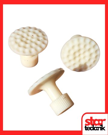 PDR Ekstra Boyasız Göçük Düzeltme Plastiği Bombeli Yuvarlak Çap 27mm - D. N6 - Natural Beyaz 10 adet
