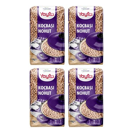 Yayla Koçbaşı Nohut 1000 Gr x 4 Adet