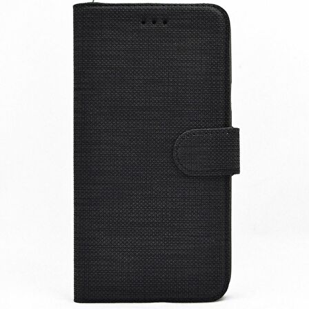 Smcase Xiaomi Redmi Note 8 Pro Kılıf Kumaş Spor Standlı Cüzdan