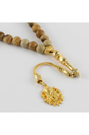 Jasper Doğaltaş Tesbih 8 mm