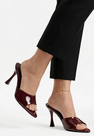 Wiel Bordo Rugan Topuklu Terlik