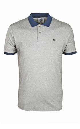 Erkek Polo Yaka Tişört Kahve %100 Pamuk Slim Fit T-shirt NCS JEANS 1136