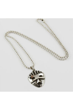 Maske Figürlü Erkek Kolye