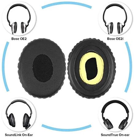 Bose OE2 OE2i SoundLink On Kulaklık Süngeri Pedi Yastığı Yedek Kulaklık Pedi