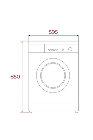 Teka WMK 40940EU WH 9 Kg Kapasiteli 15 Programlı Beyaz Solo Çamaşır Makinesi