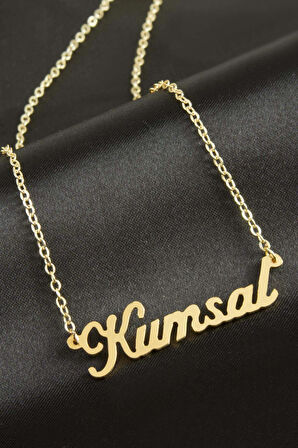 Kumsal İsimli Kolye (Kişiye Özel)