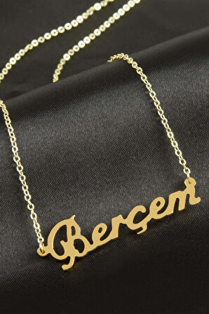 Berçem İsimli Kolye (Kişiye Özel)