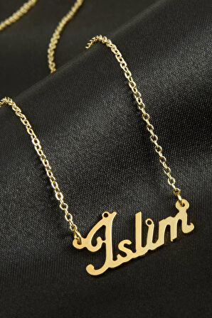 İslim İsimli Kolye (Kişiye Özel)